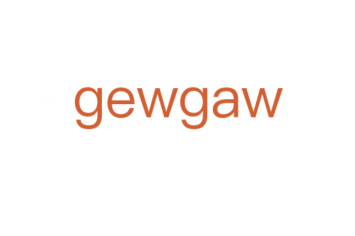 gewgaw
