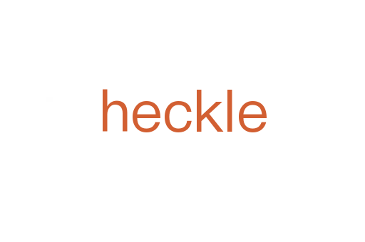 heckle