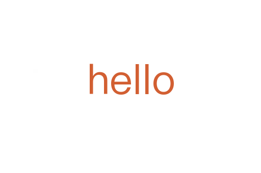 hello