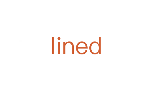 lined