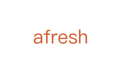 afresh