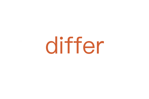 differ