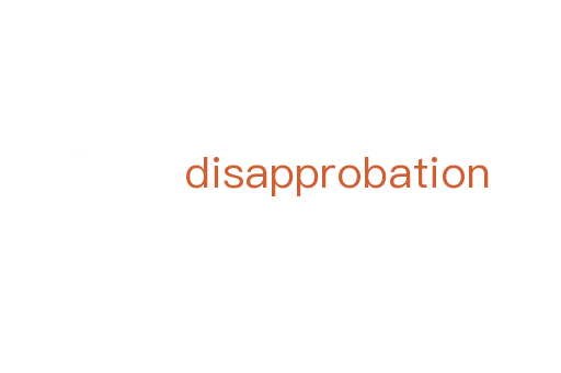 disapprobation