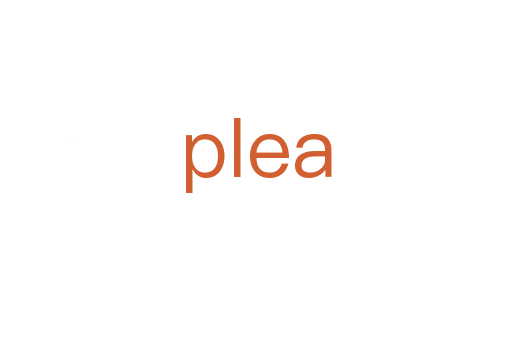 plea