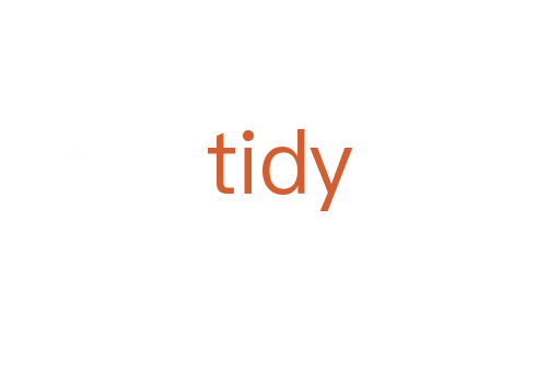tidy