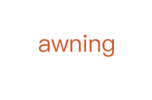 awning