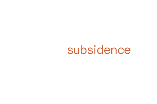 subsidence