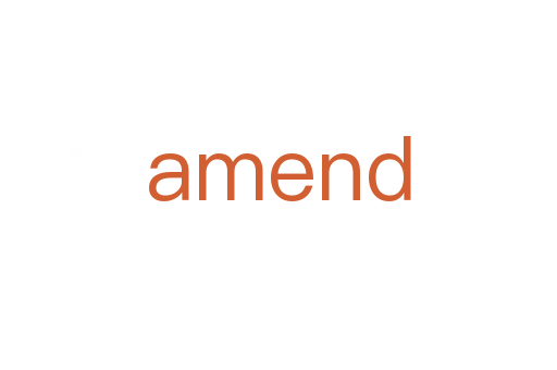 amend