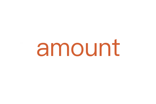 amount