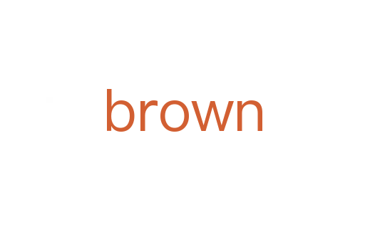 brown