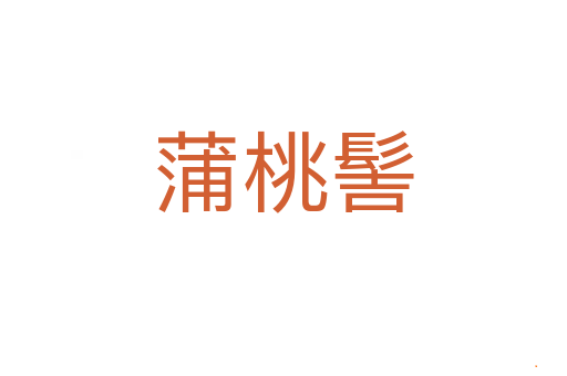 蒲桃髻