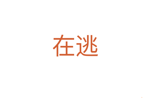 在逃