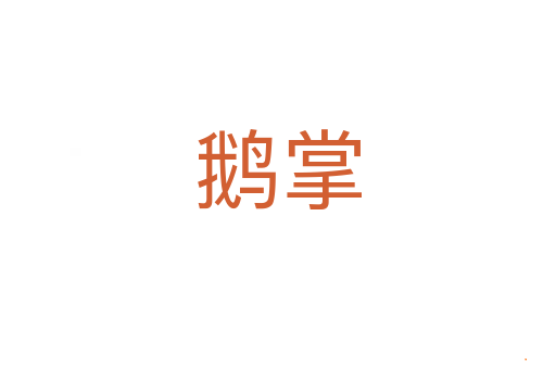 鹅掌