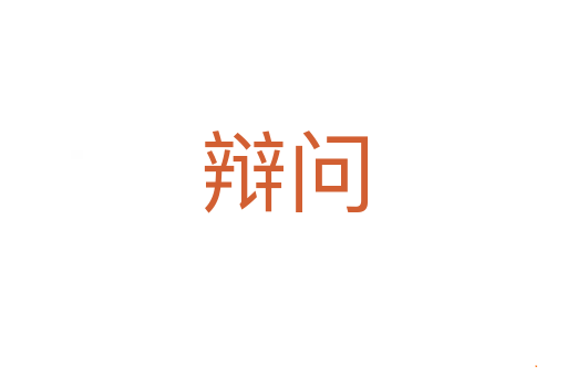 辩问