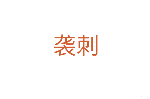 袭刺