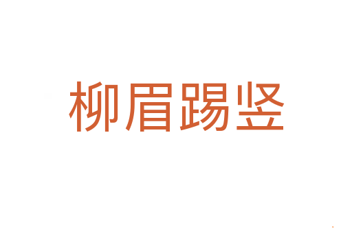 柳眉踢竖