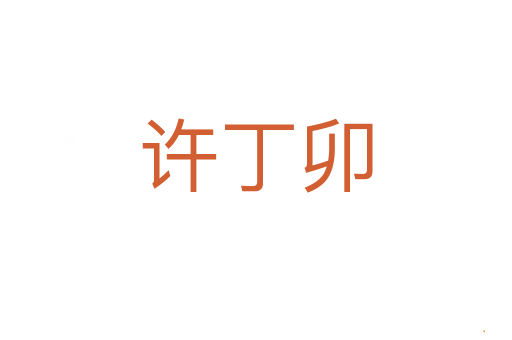 许丁卯