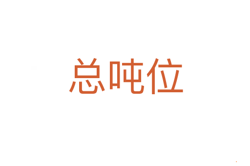 总吨位