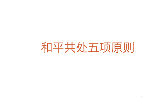 和平共处五项原则