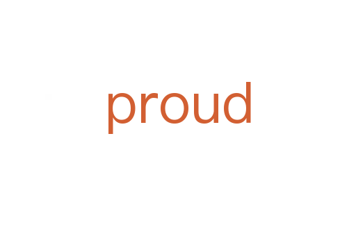 proud