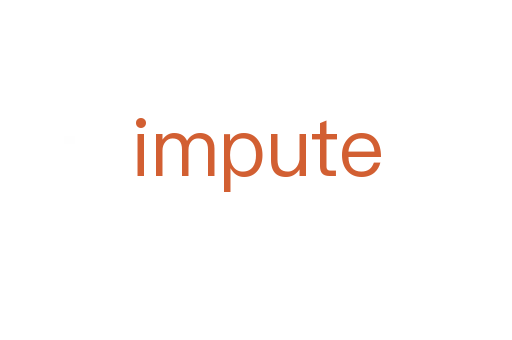 impute