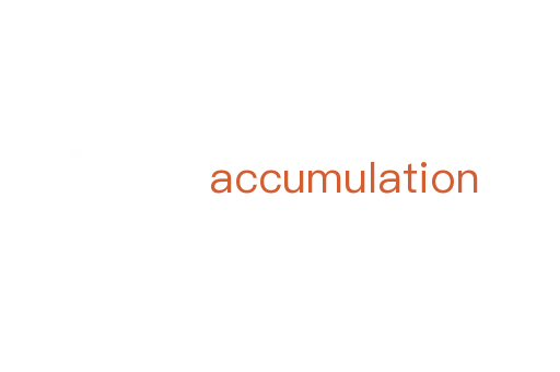 accumulation