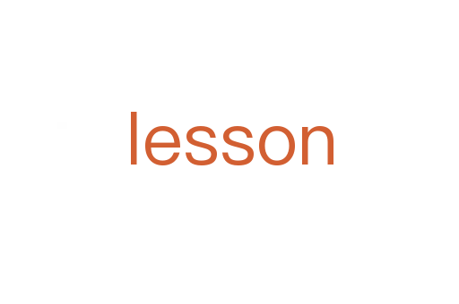 lesson