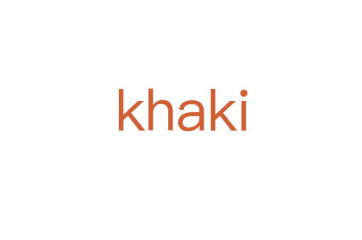 khaki