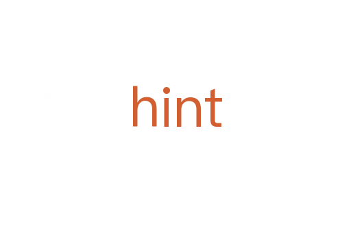 hint