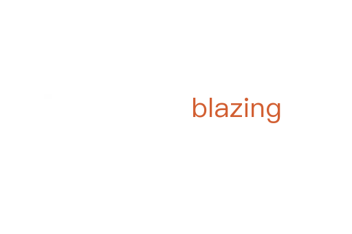 blazing