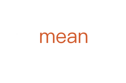 mean