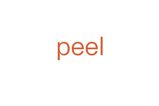 peel