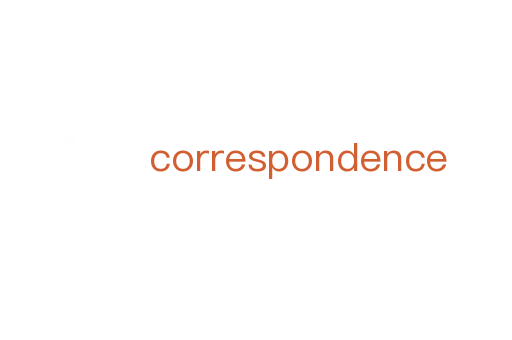 correspondence