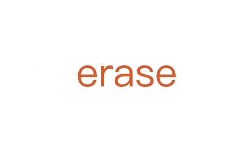 erase