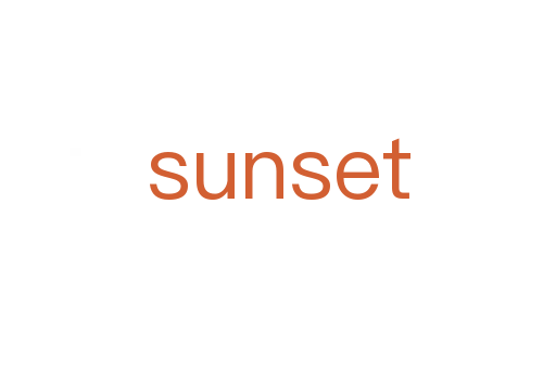 sunset