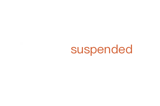suspended