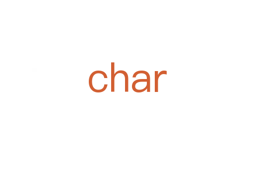 char