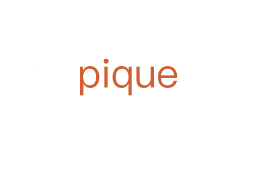 pique