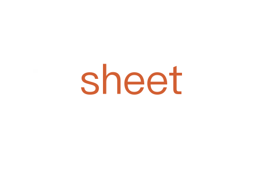 sheet