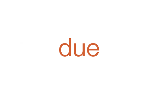 due