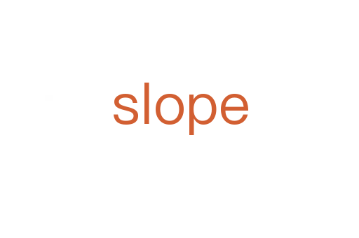 slope